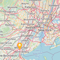Extended Stay America - Newark - Woodbridge on the map